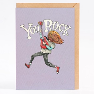 Geburtstagskarte Dankeskarte YOU ROCK