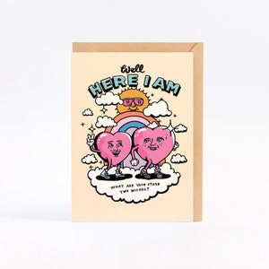 Greeting card - OTHER TWO WISHES - love card - birthday card - mother's day card