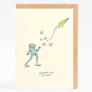 LOVE FROG Karte - Gute Besserung Karte - Gute Besserung Karte - Gute Besserung Karte - Gute Besserung Karte - Gute Besserung