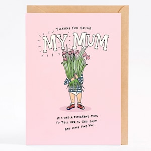 Tarjeta del día de la madre tarjeta divertida del día de la madre OTRAS MAMÁS