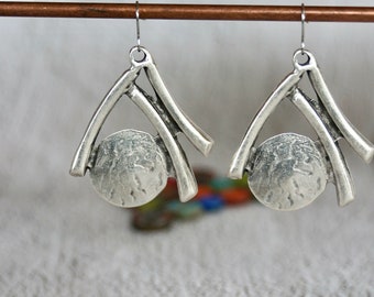 Orecchini color argento a goccia - Gioielli - Orecchini - di Happy