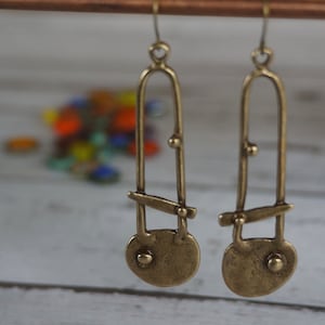 Artisan Long Dangle Earrings