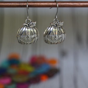 Pumpkin Dangle Earrings