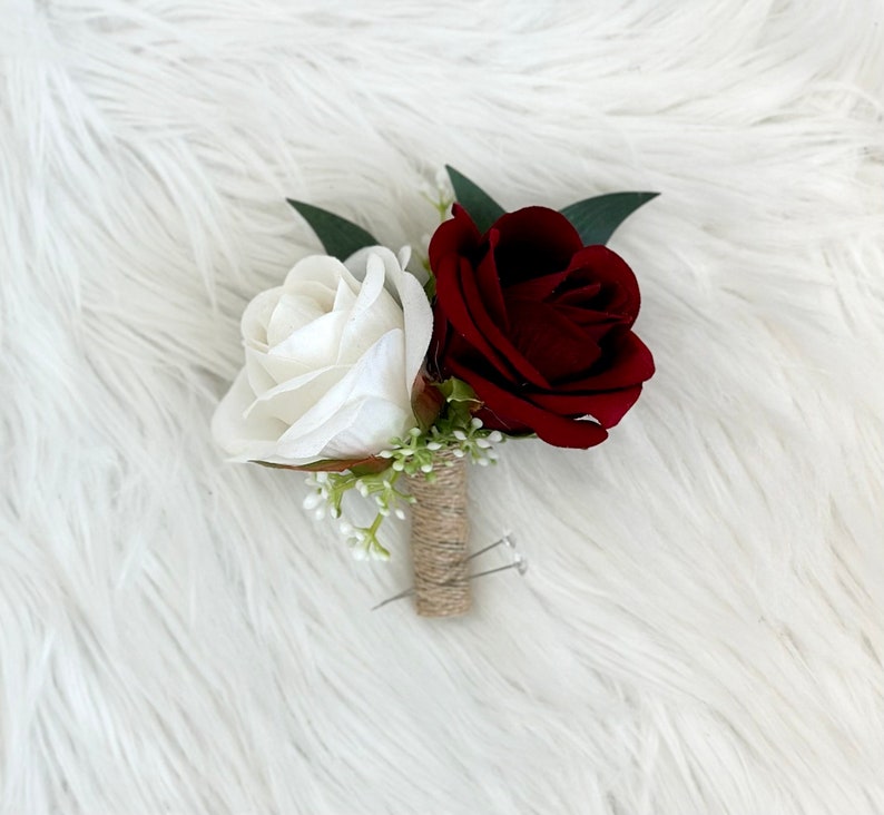 Burgundy and Blush Bouquet, Peony Bouquet, Marsala Bouquet, Burgundy Bouquet, Boho Bouquet, Greenery Bouquet, Blush Peony Bouquet, Cream Peo 2 Rose Bout