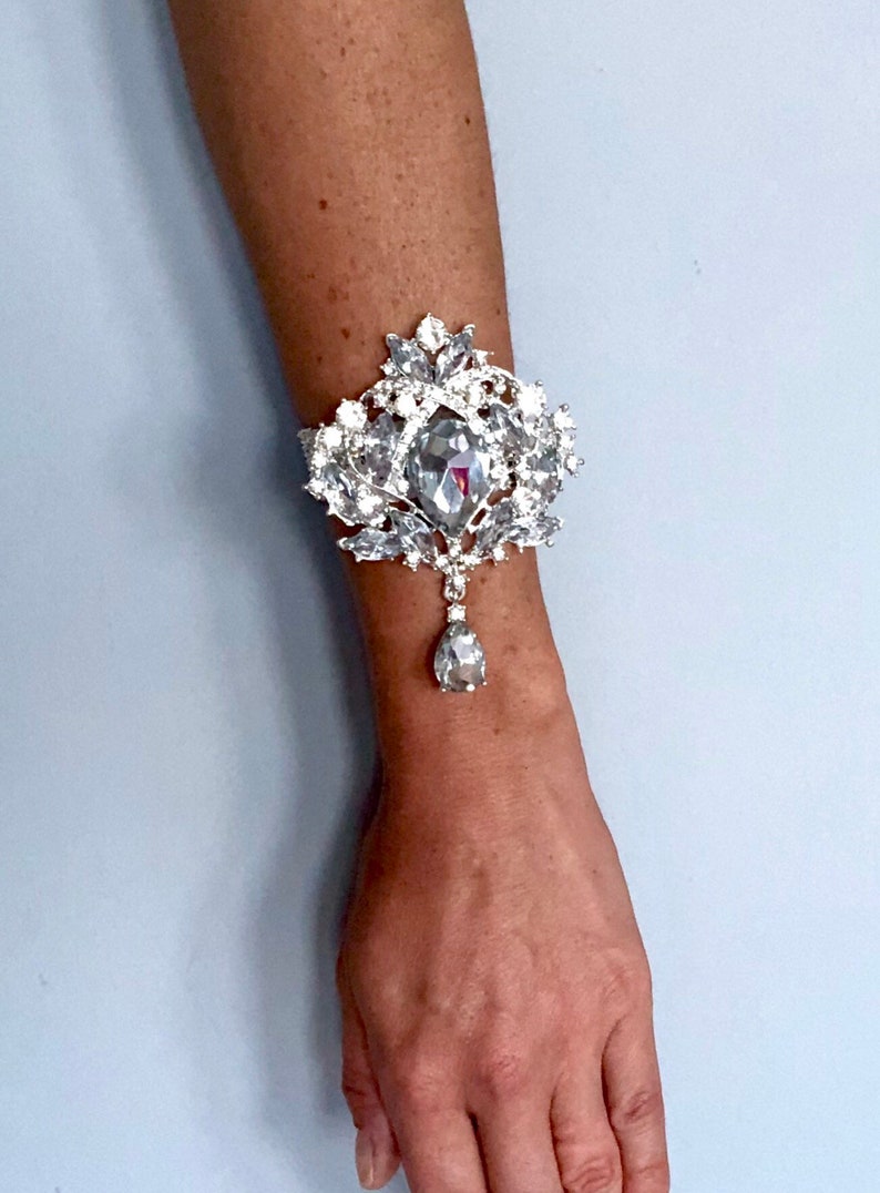Crystal Wrist Corsage Bling Wrist Corsage Diamond Corsage Crystal Corsage Prom Corsage Silv 1 Crystal Wrist Corsage Crystal Bracelet