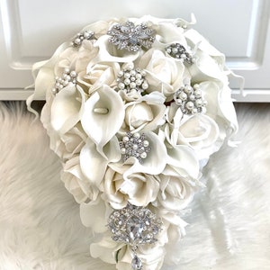 Rhinestone bouquet sale