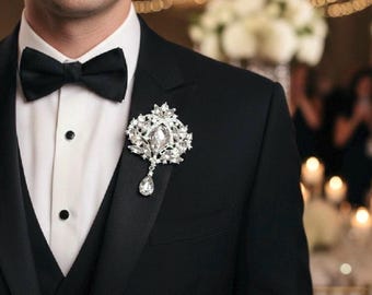 Crystal Rhinestone Wrist Corsage: Prom Bracelet
