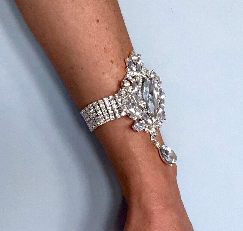 Crystal Wrist Corsage Bling Wrist Corsage Diamond Corsage Crystal Corsage Prom Corsage Silv 1 Crystal Wrist Corsage Crystal Bracelet