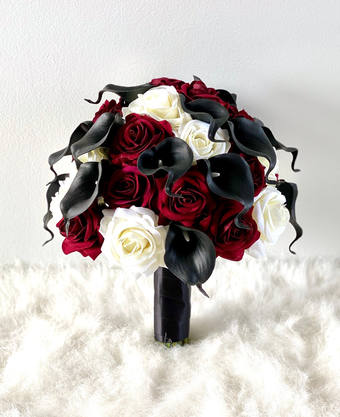 Pricing In Description Lily Bouquet Black Bouquet Black and image 3