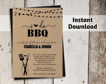 bbq thank you postcard template printable thanks card i do etsy