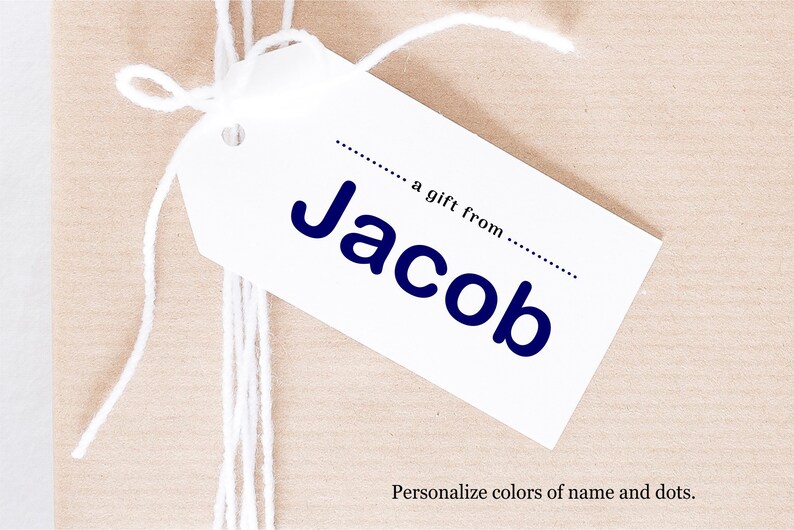 Kids Gift Tag Template Printable Birthday Gift Tag - Etsy
