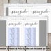 Printable Price List Template NO COLOR INK Word, Pdf Instant Download ...