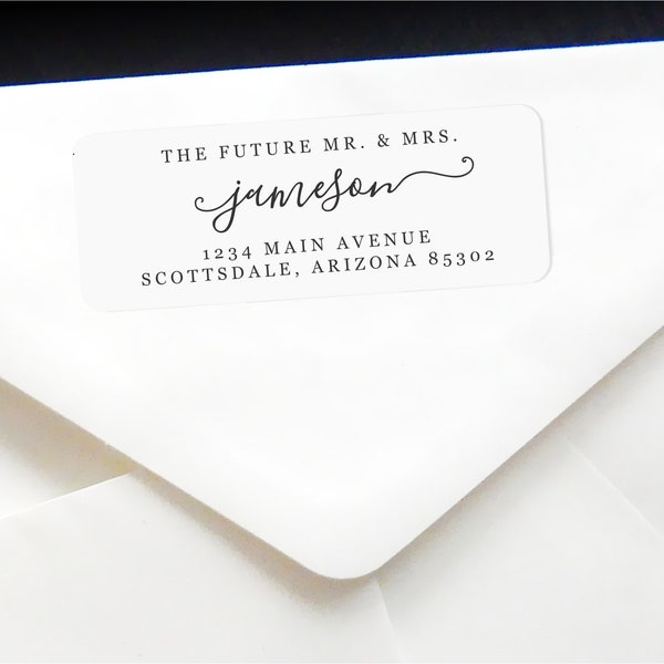 Wedding Envelope Return Addressing Etsy