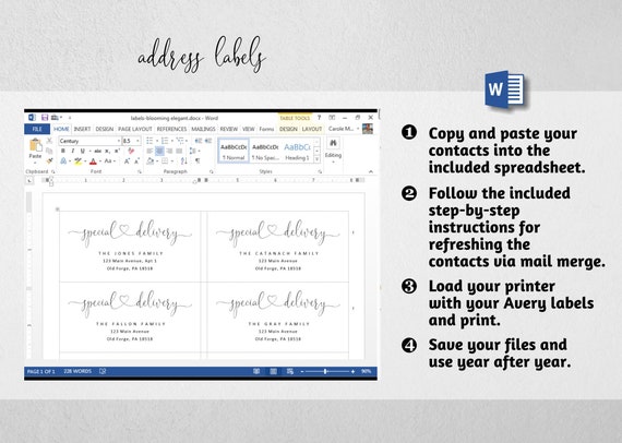 how to do mail merge with avery labels how to do mail merge with avery labels