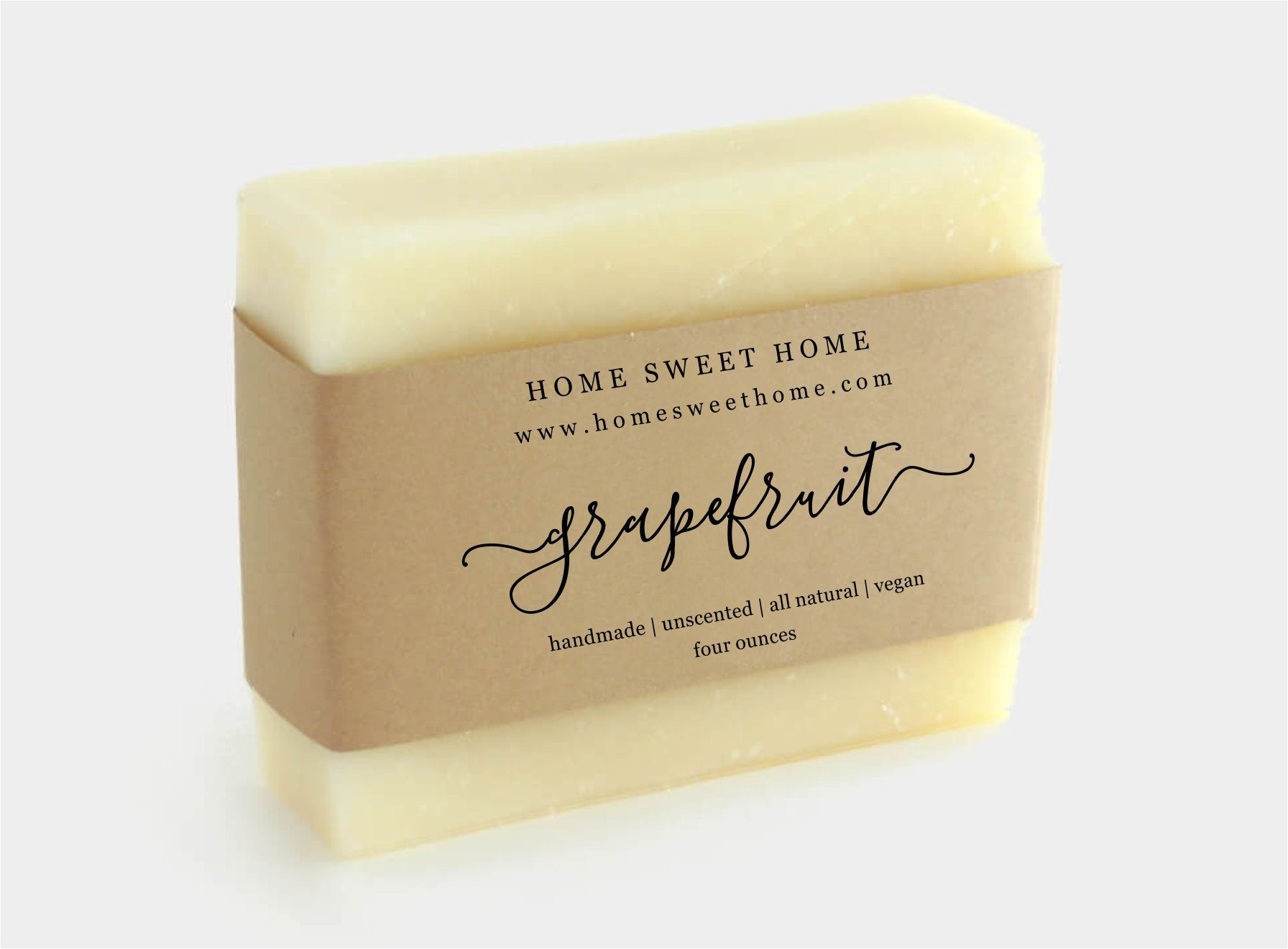 Label For Soap Template