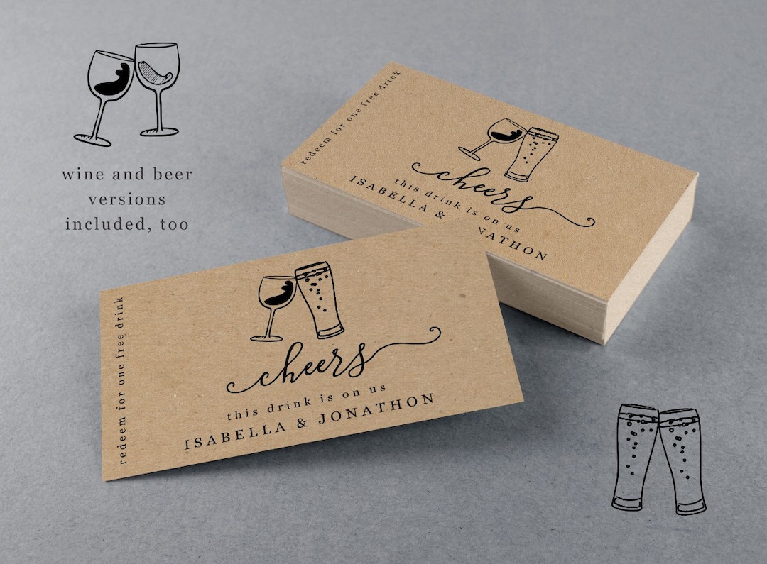 Printable Business Coupon Template, Simple Business Card Size, Card Stock,  Kraft Paper, Avery Business Card, Editable PDF Instant Download -   Singapore