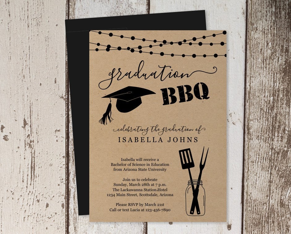 2020 Graduation BBQ Invitation Template Women Men Girl Boy High 2020-graduation-bbq-invitation-template-women-men-girl-boy-high