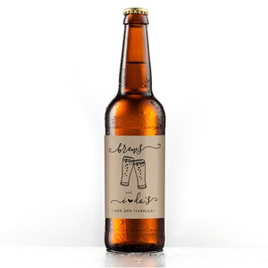Modelo de etiqueta de garrafa de felicidades e cervejas, cervejas antes de eu fazer, chá de casamento, aniversário, arquivo digital Avery para impressão e download instantâneo