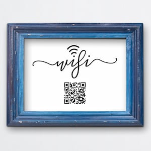 Rick Roll Your Guests - Funny Wifi QR Code Sign Prank, Never Gonna Give You Up, Printable Template, Instant Download Digital File PDF