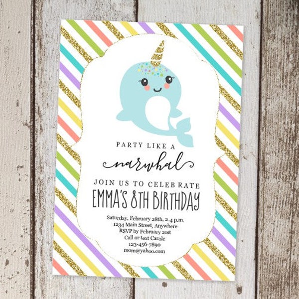 Narwhal - Etsy