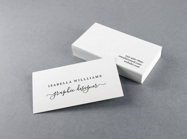 Small business Card Template - Printable Specific Straightforward Rustic Style and design - Retain the services of upon Cardstock, Kraft Paper or Avery - Editable PDF Instantaneous Down load image regarding Avery Printable Business Cards referred to as Company Card Template - Printable Specific Easy Rustic Structure - Employ the service of upon Cardstock, Kraft Paper or Avery - Editable PDF Fast Obtain