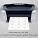 Printable Round Envelope Seal Template Sent With Love - Etsy