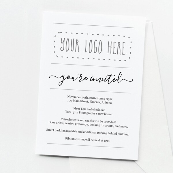 Invitation Template - Etsy