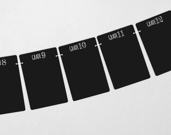 Printable Graduation Photo Banner - 2025 High School Grad Party Decorations Black School Picture Years - DIY Download - Just print & cut!
