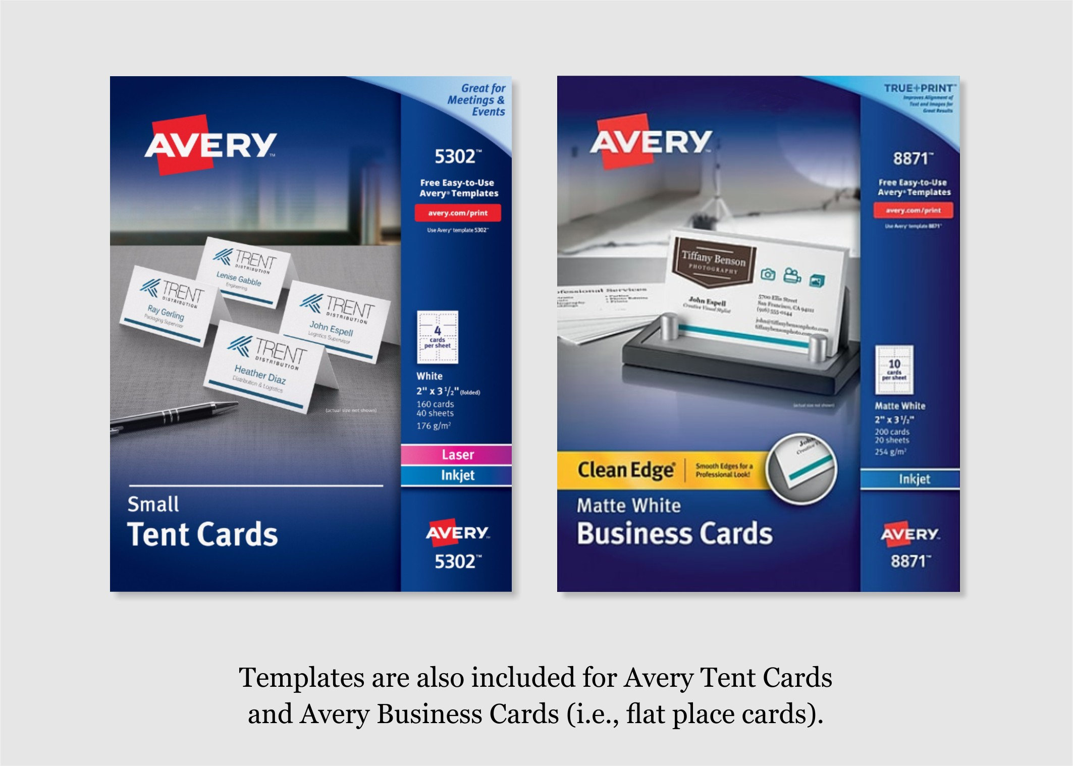 avery business cards template 8571