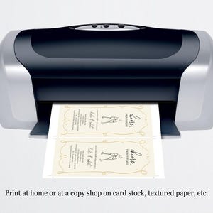 May include: Two printable wedding invitation cards with a gold border and a champagne glass graphic. The text on the cards reads "Cheers, Twenty Years!" and "Did I tell you I love you?"