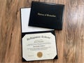 High School Diploma with Gold Seal for Homeschool - purchase individually, with folder, or with vegan leather cover