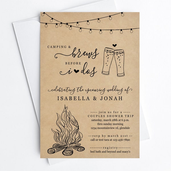 After The Wedding Bonfire Invitation Etsy Singapore After The Wedding Bonfire Invitation Etsy Singapore