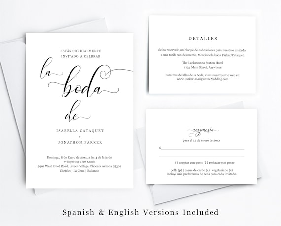 Spanish wedding invitation wording 60 photos - Astyledwedding.com