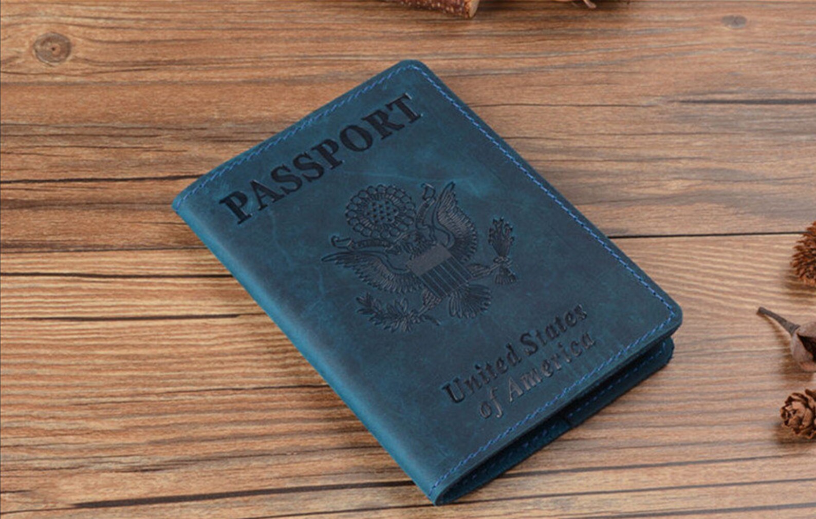 Leather Passport USA Passport Cover America Passport Holder Etsy