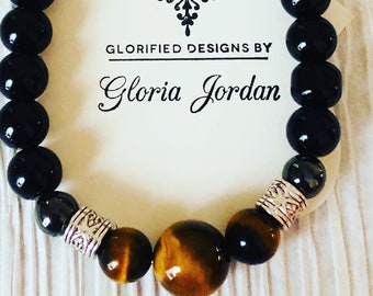 Mens/Unisex  Stretch Bracelet