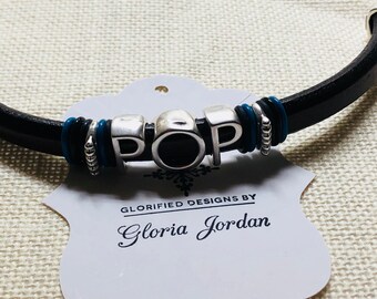 Mens Leather Bracelet