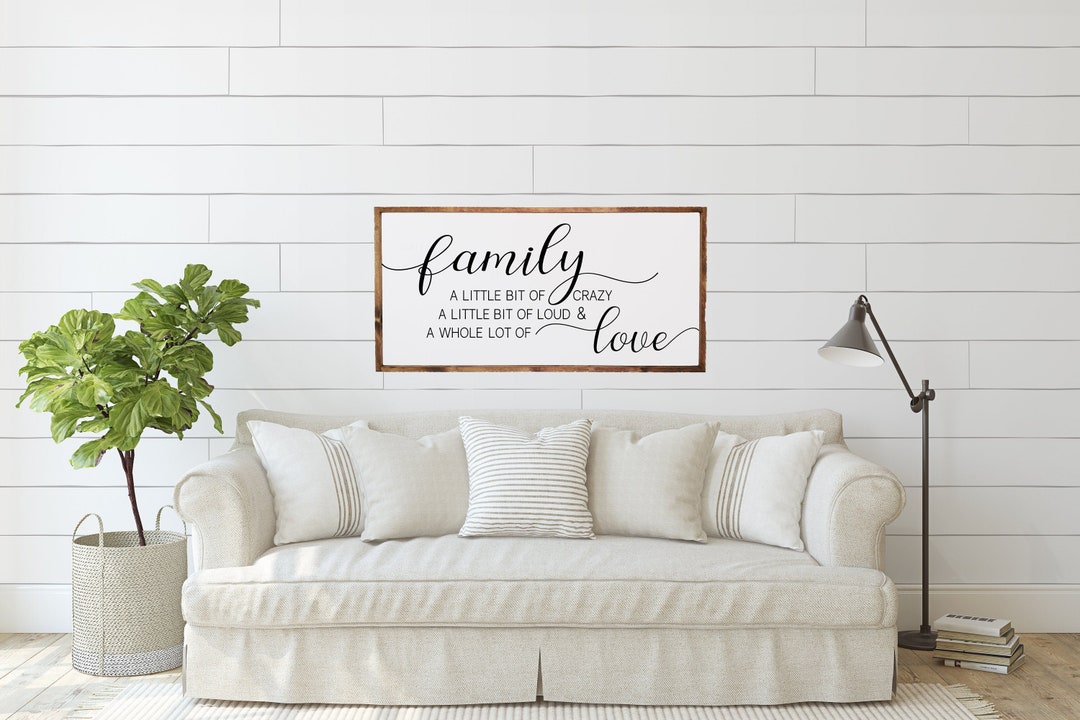 Framed Family Quote Wood Sign Home Decor Etsy framed-family-quote-wood-sign-home-decor-etsy