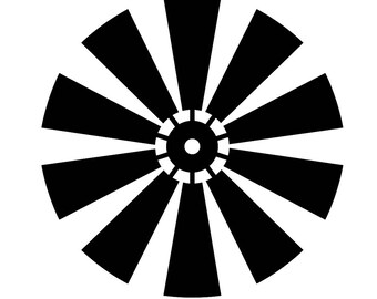 windmill svg etsy