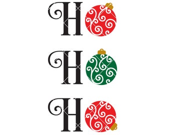 Ho Ho Ho svg - Christmas SVG - Xmas SVG