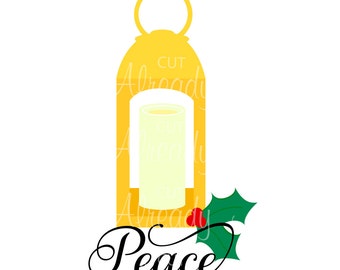 Christmas Lantern SVG - Instant Digital Download