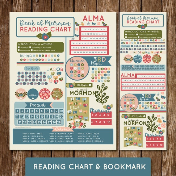 Book Of Mormon 30 Day Reading Chart