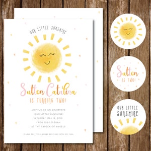 Sunshine Birthday Party || You are My Sunshine || Our little Sunshine || Sun Party || Birthday Party