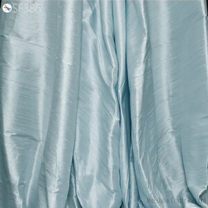 Silk Faux Dupioni Drapery Fabric – Taffy Solid, 46-60" Wide, Sold By The Yard