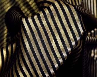 Black Benarse Wedding Dresses Brocade by the yard Diagonal Stripes Indian Banarasi Sewing Material Costume Crafting Drapery Cushion Covers