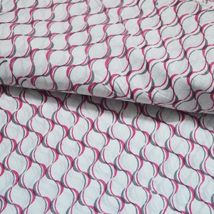 Block Print Cotton, Hand Printed Fabric, Handloom Fabric, Cotton Fabric, Block Print Fabric, Sewing Fabric