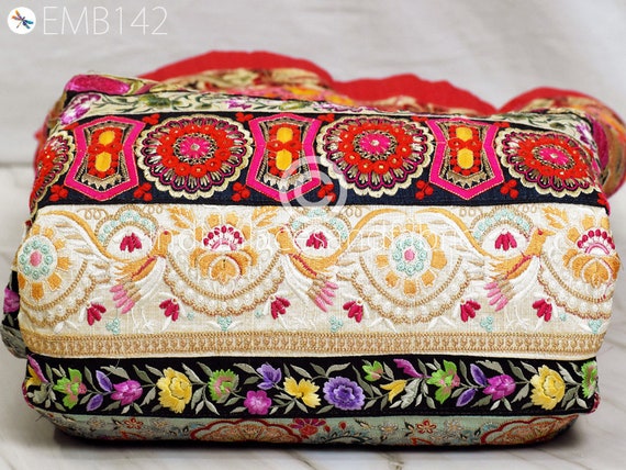 Multi kleur naaien Bohemian stof Kutch - Etsy Nederland