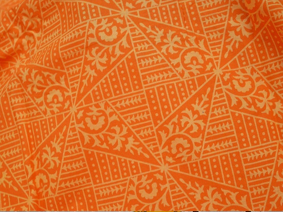 Cotton Fabric,Ethnic Blue Floral Boho Hand Block Print Fabric of India 5 Yard