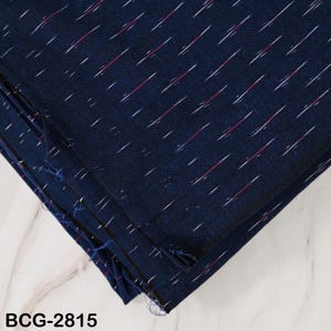 Borgogna indiana Home Decor Ikat tessuto di cotone Yardage Handloom venduto tagliato misura abiti estivi filato tinto resto runner da tavola