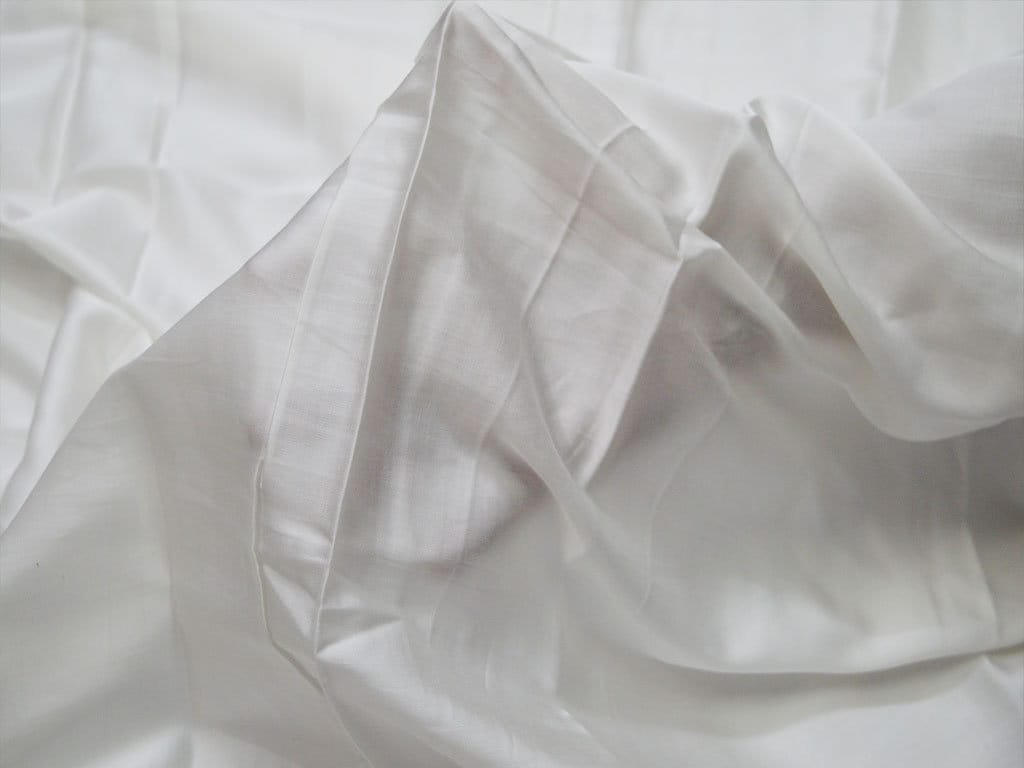 White Plain Dyed Alina Silk main image 1