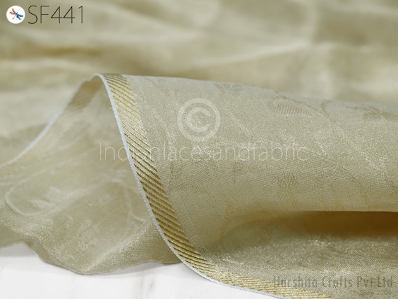 tissue silk dress material Banarasee Tissue Silk Salwar Kameez Fabric With Dupatta-Pink
